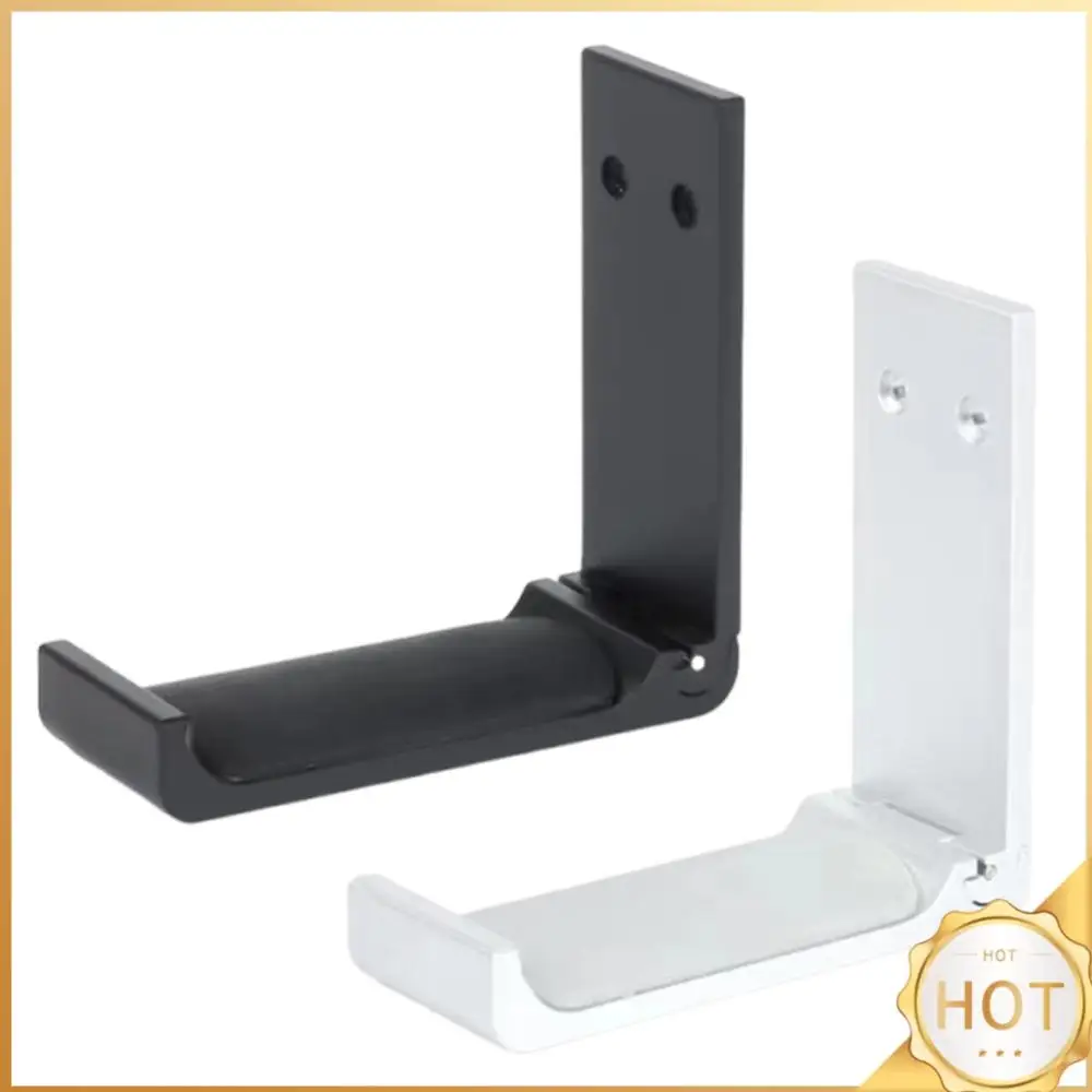 

Headset Stand Holder Clip Under Desk Aluminum Alloy Hook Foldable Gaming Headset Hanger with Strong Adhesive Tape Headphone Hook