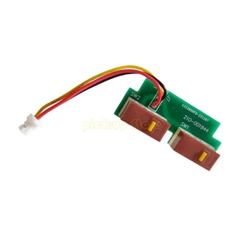 1 conjunto placa circuito microinterruptor placa botão lateral mouse soldado para g304 305 placa circuito mouse microinterruptor montagem soldada