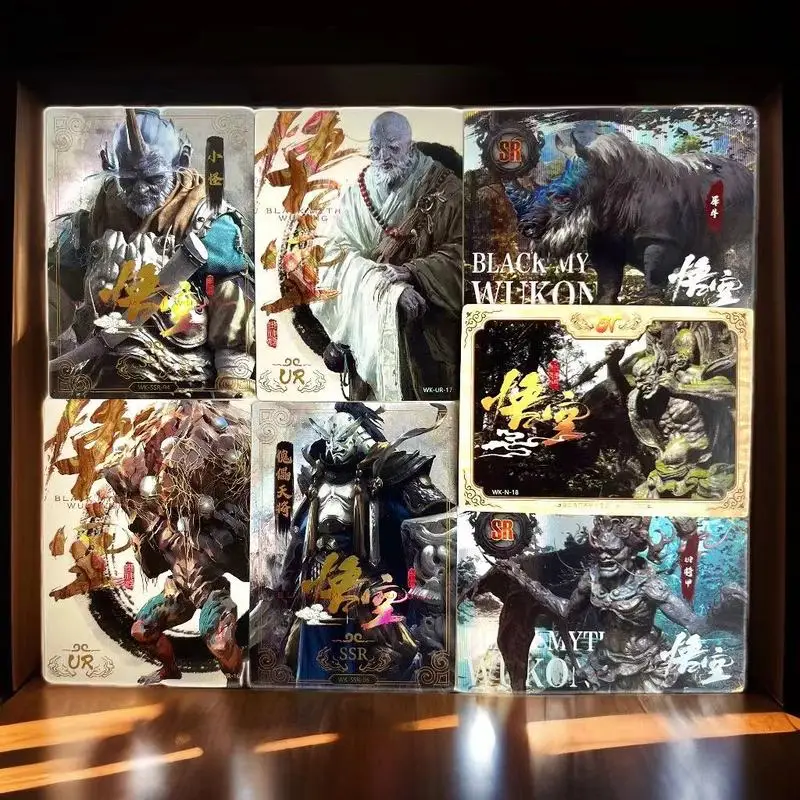 

In Stock Game Black Myth: Wu Kong Card The Journey To The West Sun Wukong Tiger Pioneer Beauty Snake Black Bear Collection Cards