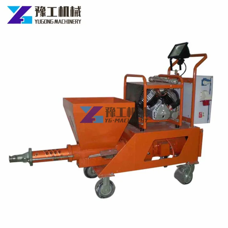 Hot Sale 220v Motor Automatic Sand Mortar Spraying Pump Machine/Wall Cement Plaster Machine/Mortar Spray Machines