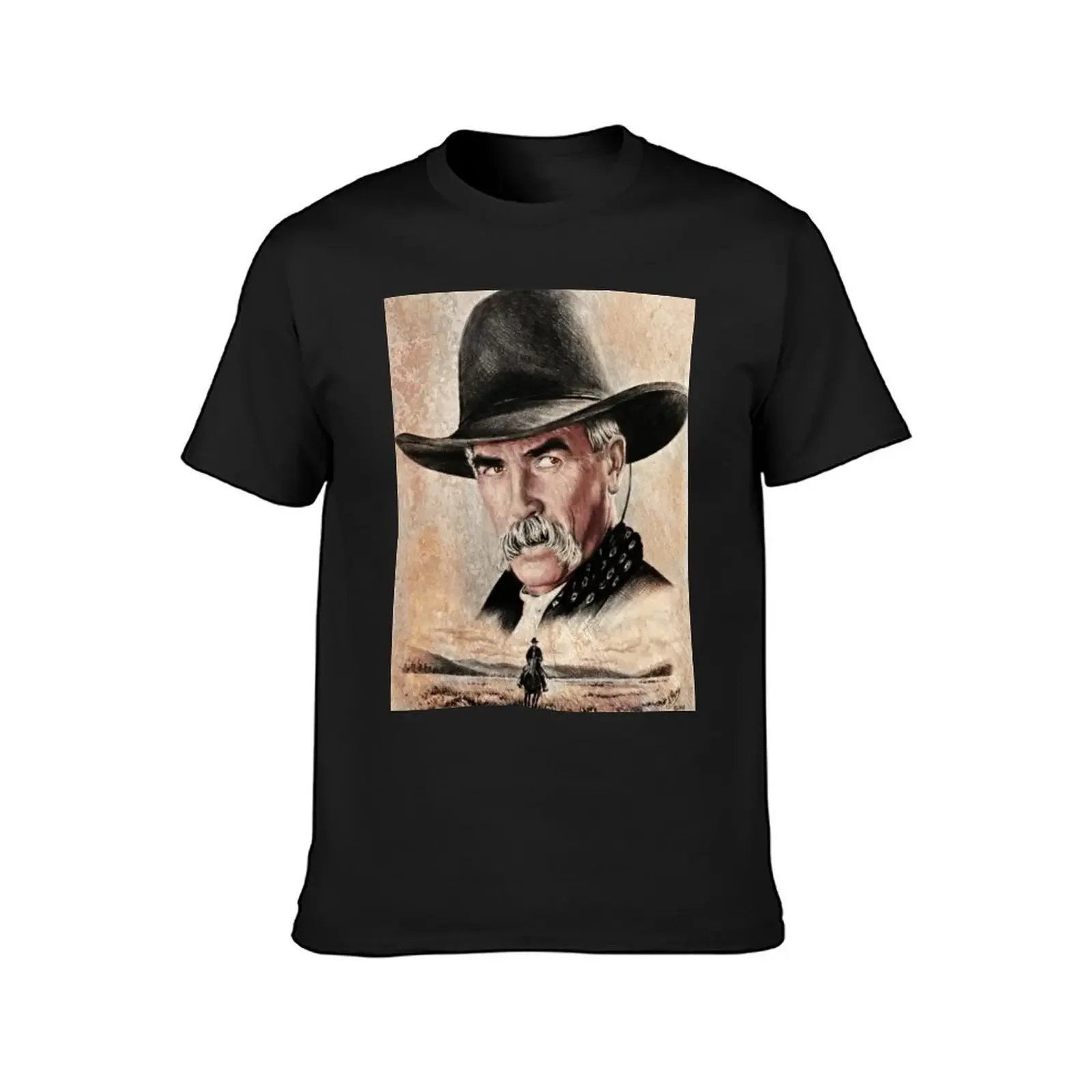 The Lone Rider sepia T-Shirt Louboutins boys whites anime shirt mens cotton t shirts