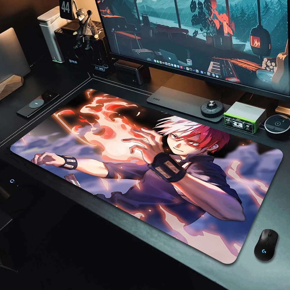 Tapis de souris ShPain Tpistolet oki Deskvirus, accessoires de jeu Anime, grande armoire de joueur, Kawaii, sous-souris, bureau, PC