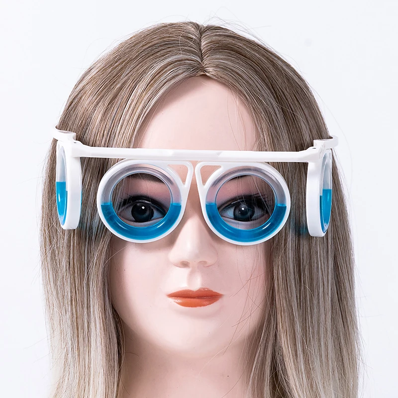 1Pcs Anti-Motion Sickness Liquid Glasses Portable Lensless Driving Sickness Goggles Anti-Sickness Glasses For Children Adult