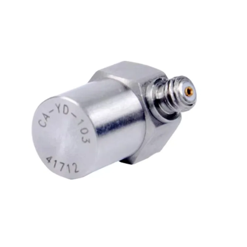 2000g Measuring Range Piezoelectric Accelerometer Sensor With Side Output For General Vibration Testing