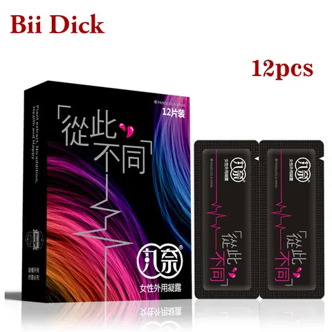 1 Pack of 12 Tablets Exciter for Women 12 Pieces Female Adult Products Female Gel Sex Products Adult Products