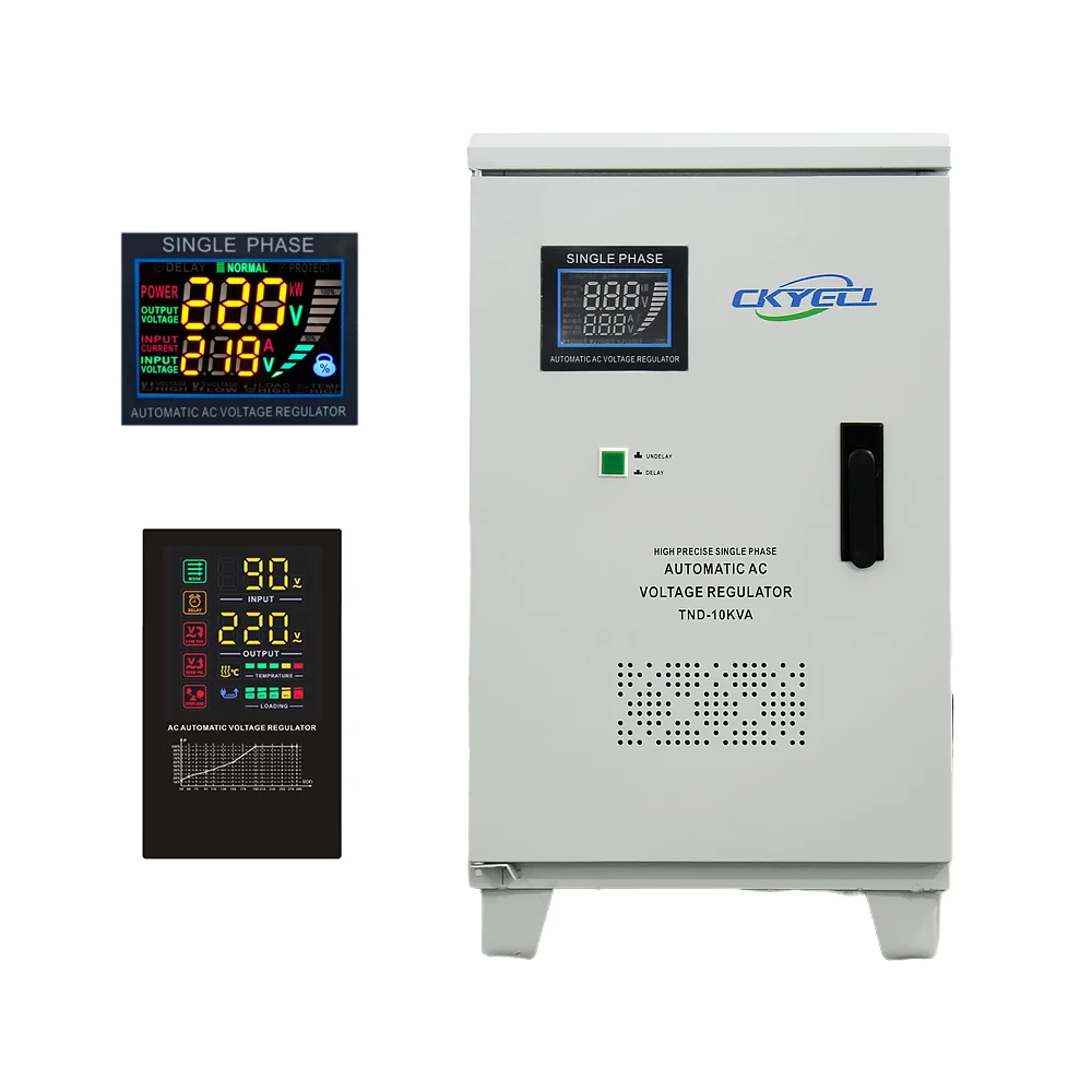 

Single-Phase AC Servo Voltage Regulator Static Svc-D10000VA 20kVA Input 220V 3% 110V Output Copper 90-250V 110V-250V 140-250V