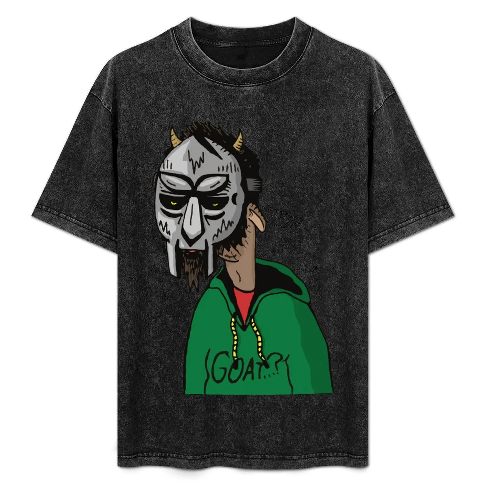 

DOOM GOAT T-Shirt Plus Size Basic Short Sleeve Top