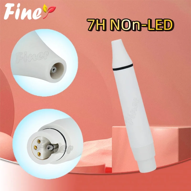 

Finer 1PC Ultrasonic Piezo Scaler Handpiece NON-LED 7H Detachable Fit for SATELEC DTE Dental Ultrasonic Scalers