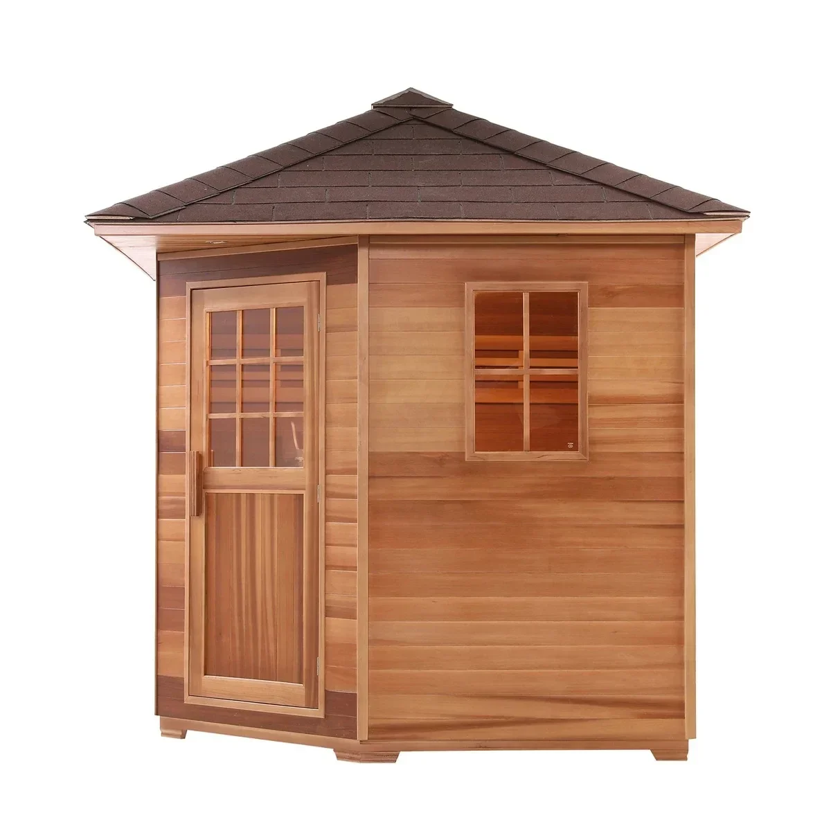 Household indoor and outdoor 4-person outdoor waterproof traditional family steam sauna room