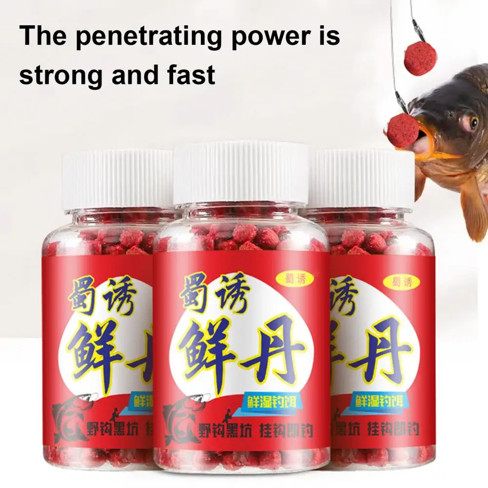 Long-lasting Fish Bait Fishing Scented Lure Particle Set for Carp Fishing Long Lasting Flavor Bait Balls for Freshwater