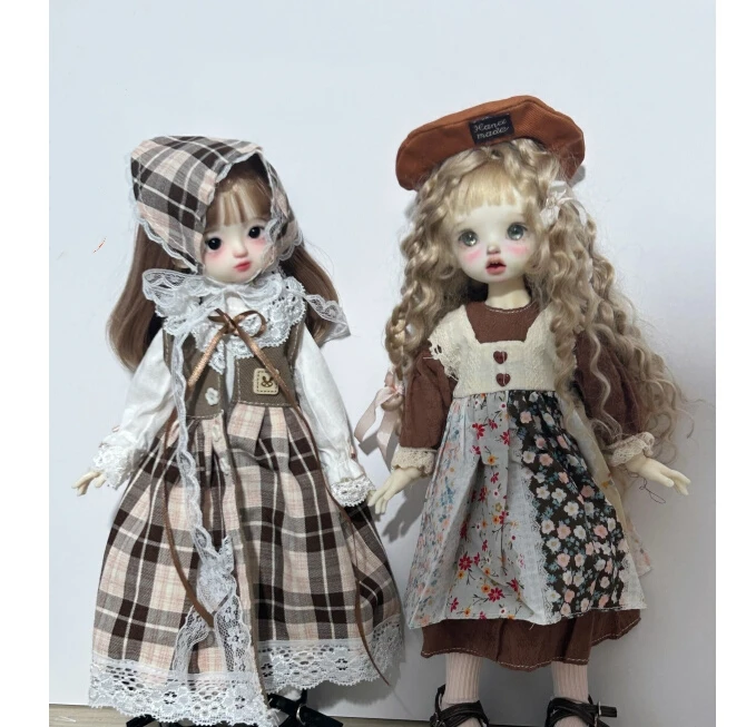 

Одежда для куклы BJD, подходящая для размеров 1/6, костюм, униформа кролика, комплект одежды в студенческом стиле, аксессуары для кукол (4 точки)