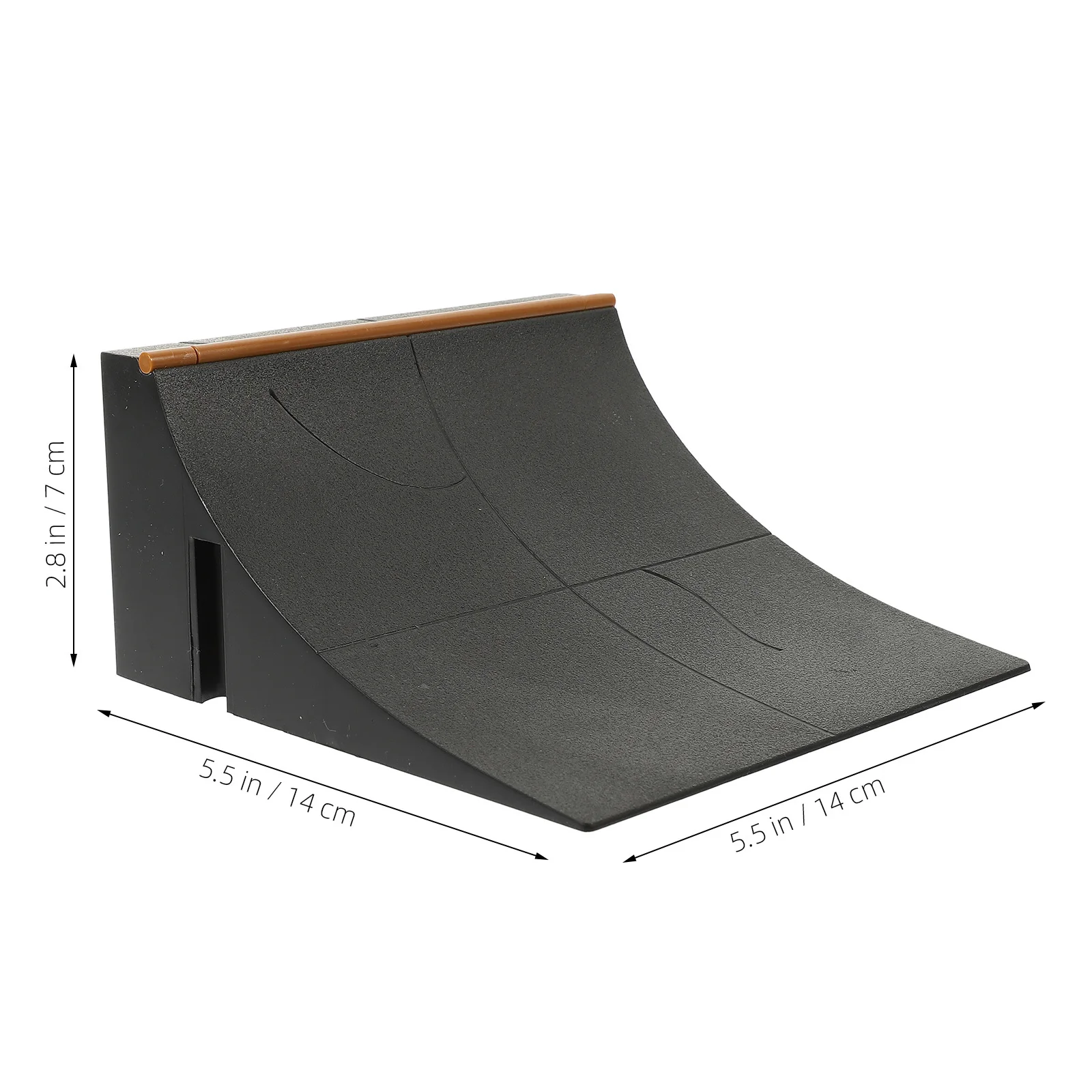 Rampe Miniature de Skateboard à doigts pour enfants, jeu d'entraînement sportif, développement des enfants, piste d'obstacles en plastique, 1 pièce