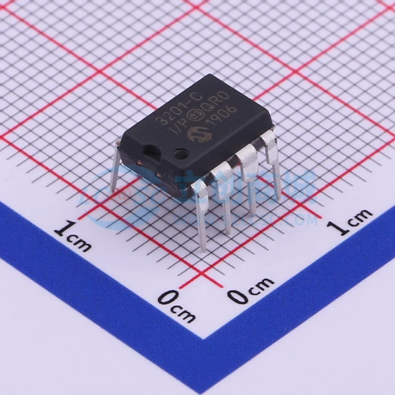 1PCS/ LOT MCP3201-CI/P  DIP -8  MCU IC Chips in Stock 100% NEW and Original