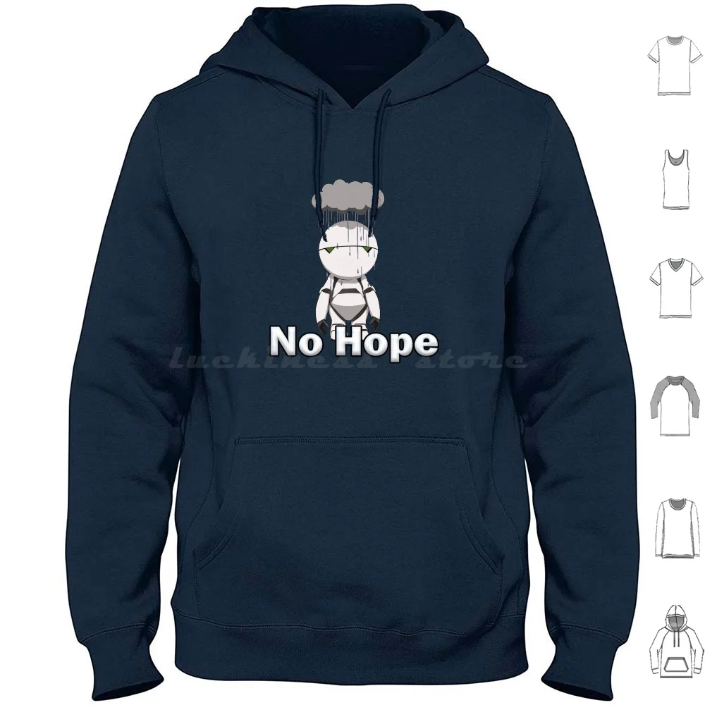 Marvin The Hitchhiker's Guide To The Galaxy Hoodies Long Sleeve Marvin Galaxy 42 Guide Douglas Adams Geek Hitchhikers