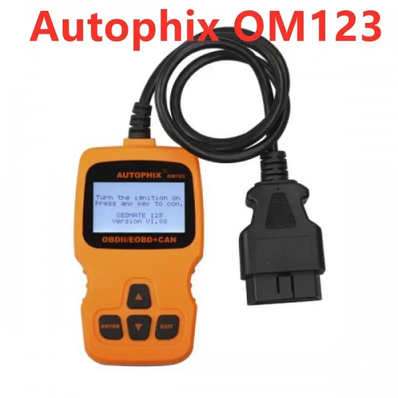 Autophix OM123 OBD2 Automotive Scanner Car Diagnostic Tool ODB2 Auto Scaner Read Clear Engine Fault Light Code Reader ELM327