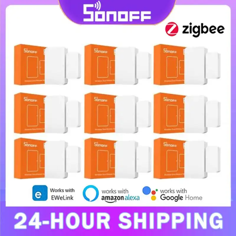 

Датчик двери/окна SONOFF SNZB-04 ZigBee, беспроводная система сигнализации с ZigBee Bridge Pro, для EWeLink, Google Home