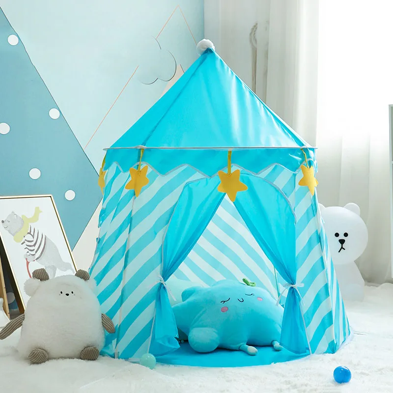 Children Tent Game House Indoor Baby Game Portable Princess Castle Play House Toy Teepee Mongolian Birthday Tent Baby Gifts