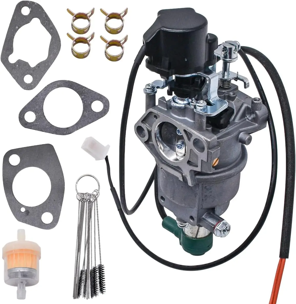 Carburador para Generador Inverter, Compatible con el Generador Súper Silencioso Harbor Freight Predator de 9500 Vatios, Modelos 57080 y 59188