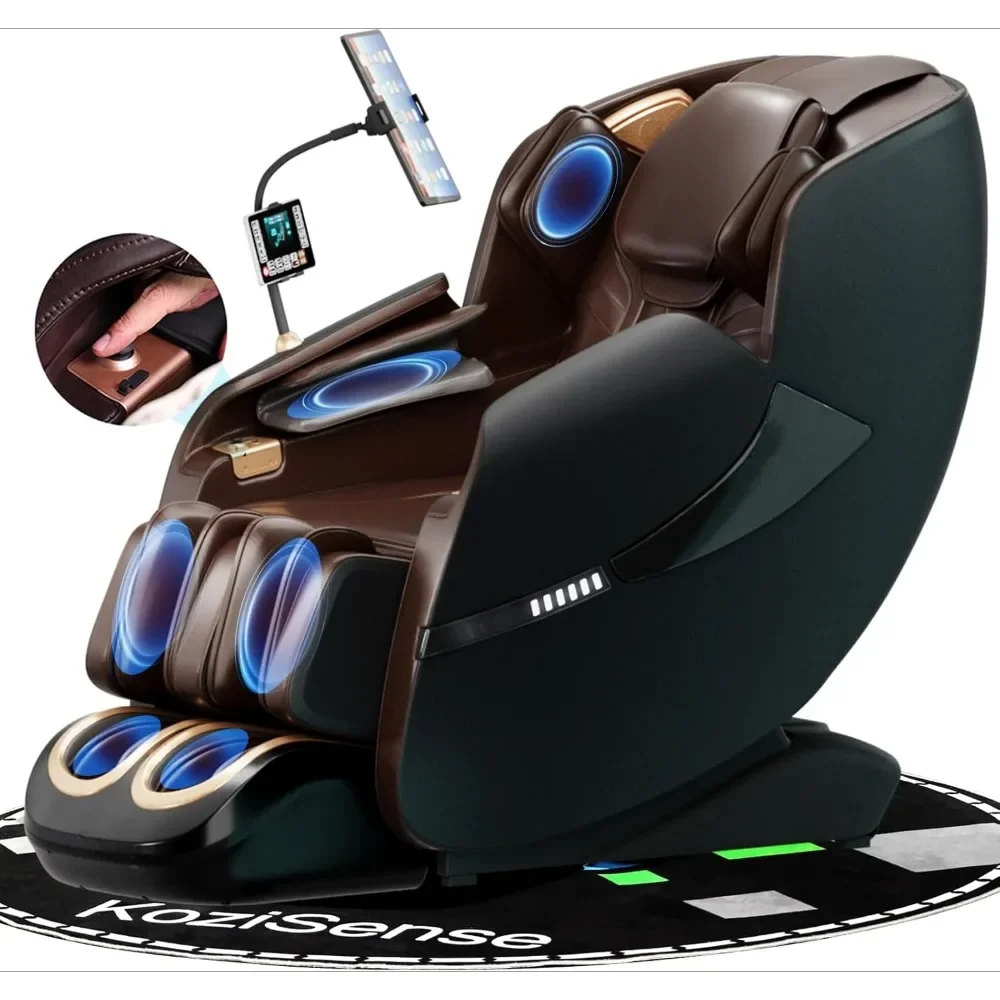 Massage Chair Full Body with Heat, AI Control, Body Scan and Calfrest Extension, Zero Gravity SL-Track Shiatsu