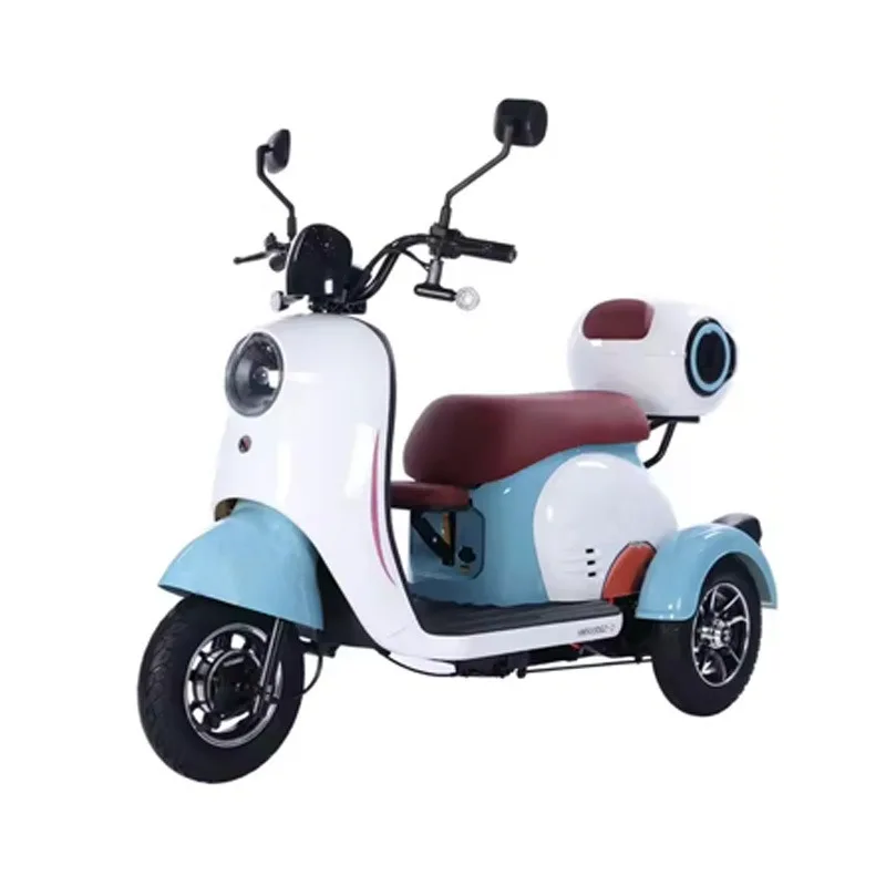 New Arrival Manned Electric Tricycles 3 Wheel Electric Bicycle E Bike Motorcycle 3 Wheels Open Electric Tricycle for Adults