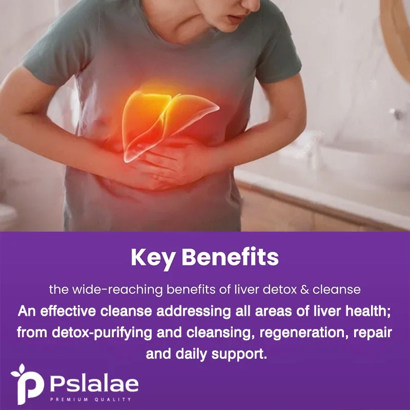 Cleanse & Liver Detox Supplement - with Artichoke, Milk Thistle & Dandelion for Men & Women for Liver Support - Image 5