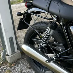 2023 Motorcycle Saddlebag Supports Bracket For Bonneville T120 T100 Thruxton 1200 Speed Twin Street Twin Street Cup 2016-2022
