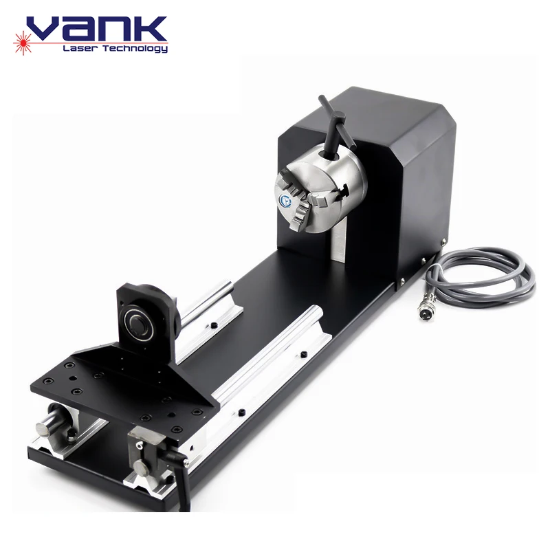 HotLaser Engraving Machine Rotary Table Opposite Sex Auxiliary Engraving Marking Rotary Shaft Tooling Chuck Type Rotary Engravin