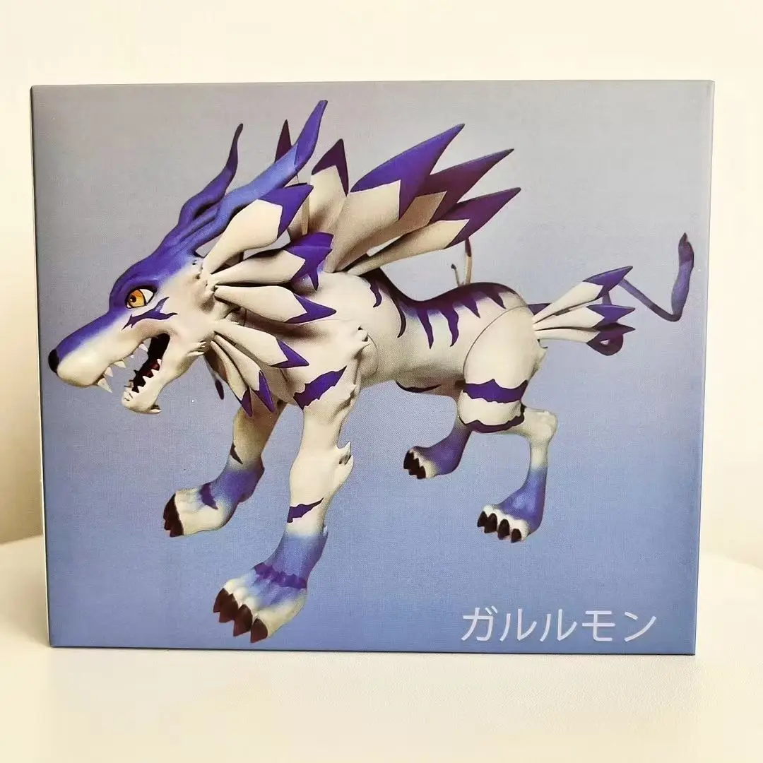 Digitale Monster Garurumon Gk Model Anime Perifere Standbeeld Speelgoed Tide Play Garage Kit Display Gift