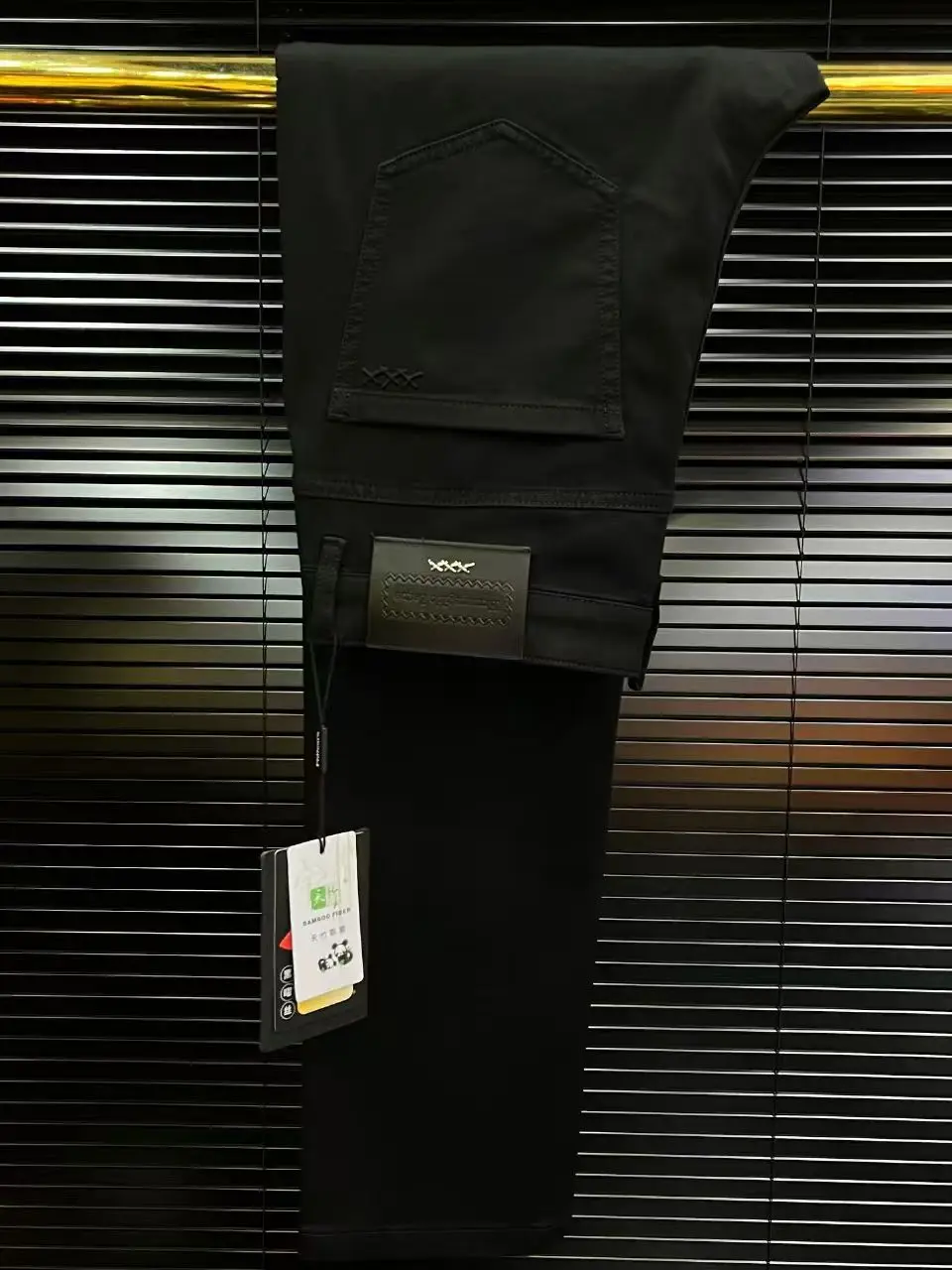 

New Men's Denim Jeans High Quali Faionable Versatile Cool Trendy High Waist Waed Casual Straight Leg Stand Fit China...