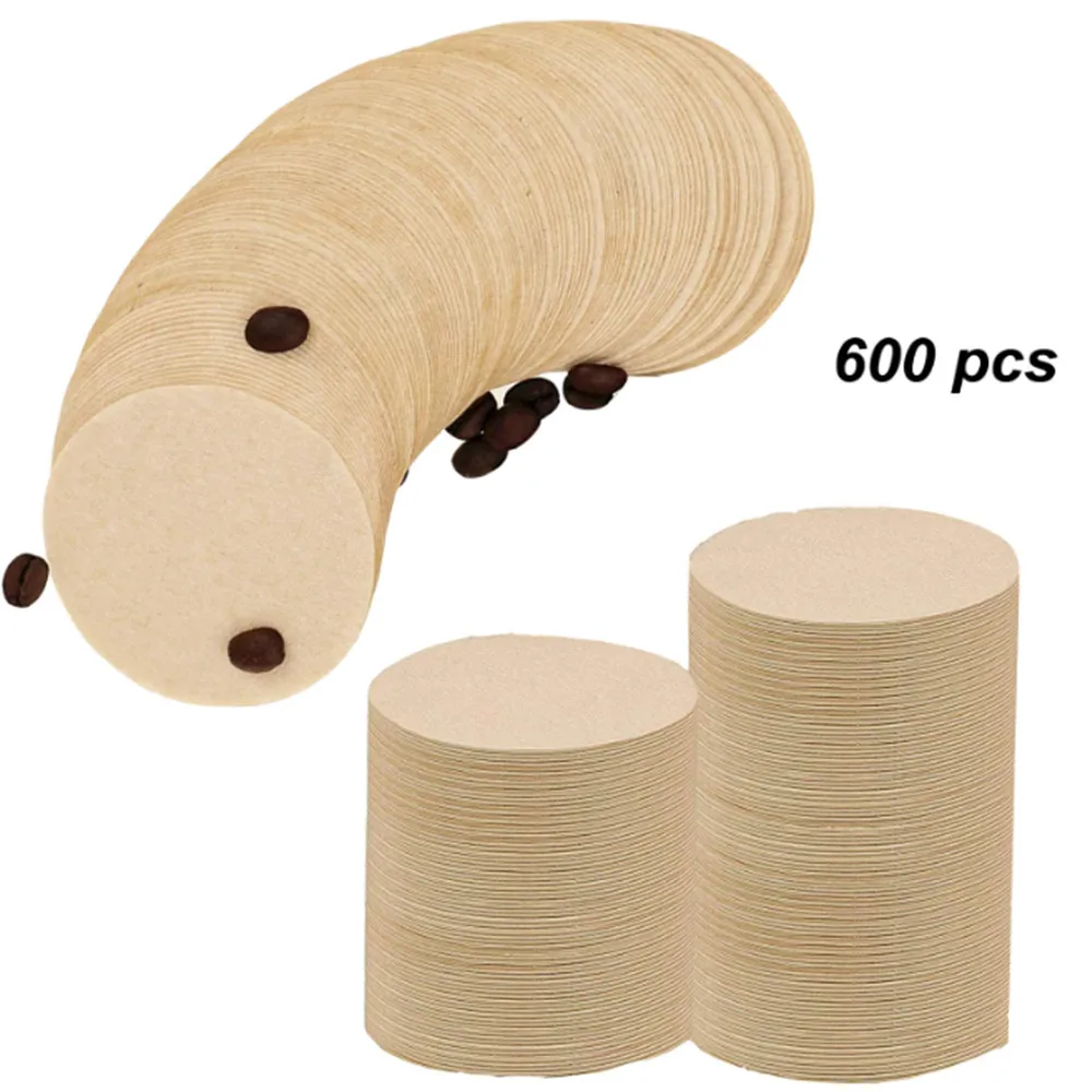 

600Pcs Coffee Maker Replacement Professional Filters Paper For Aeropress Coffee Tea Tools Kitchen Tools