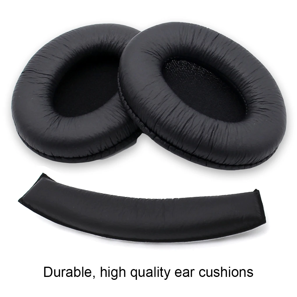 Headphone Ear Pad Head-mounted Gaming Protective Headband Cover Earpad Replacement for Sennheiser HD547 HD202 Headband