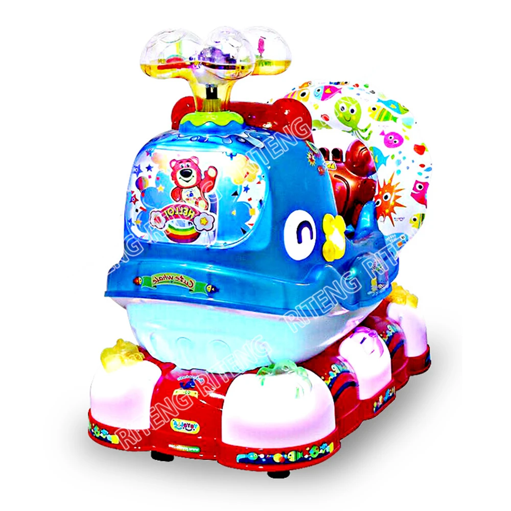 

Coin Game Operated Amusement Park Video Relaxing Plastic Kiddie Ride Swing Rocking Game Machine