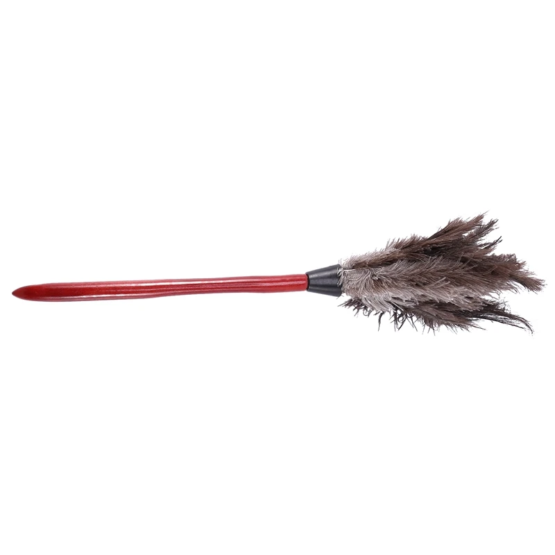 Hot SV-Ostrich Cleaning Feather Duster Ostrich Duster Ostrich Feather Duster Soft Feathers Duster From Furniture To Fan Blades