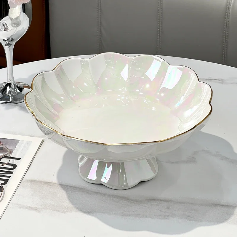 

Элитный журнальный столик для гостиной, тарелка для закусок к Китайскому Новому году, фруктовница, тарелка для сухофруктов и конфет.