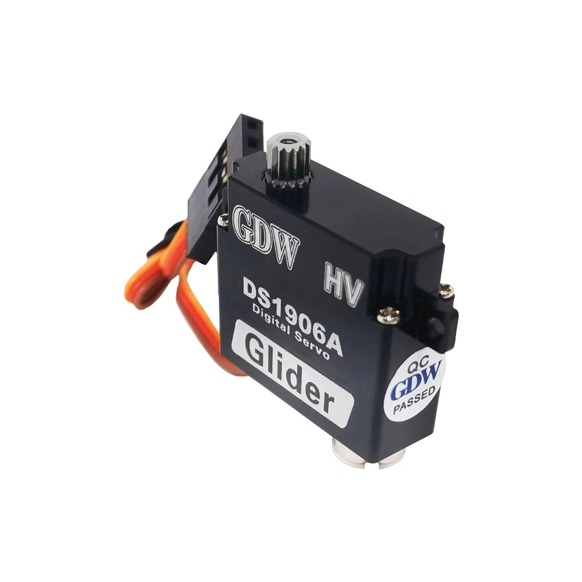 GDW DS1906 Fix-wing Accessories High Speed Metal Fix-wing HV Digital Coreless Servos DIY plane car parts