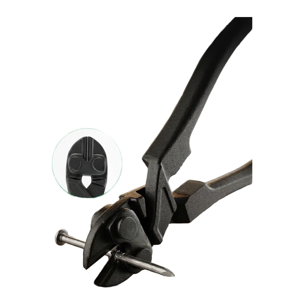 9Inch Industrial Grade Cutting Pliers Sharp-Tail Wire Pliers Construction Small Steel Scissors For Steel Bars Shearing Tool