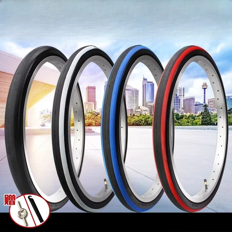 

Tire 20X1 1/8 Bicycle Folding Car Outer Tire 20*1 1/8 Outer Tire Inner Tube 20 inch 28-451