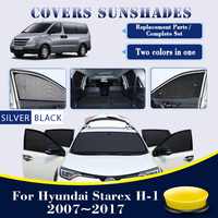 Car Sunshade Cover Fit For Hyundai H-1 Starex Huiyi iMax 2007~2017 Sun Shade Sunscreen Window Visor Windshields Auto Accessories