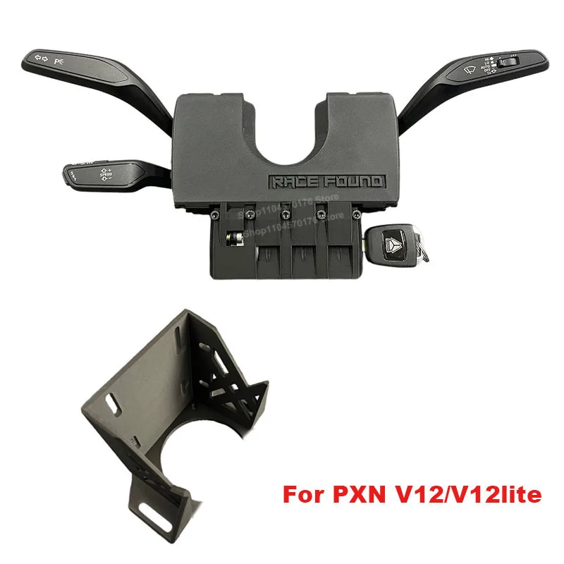 Racing Simulator Game Stuurwiel Euro Truck Richtingaanwijzer Ruitenwisser Adapter Voor SIMAGIC MOZA R3 R5 R9 R12 voor PXN V12/V12lite