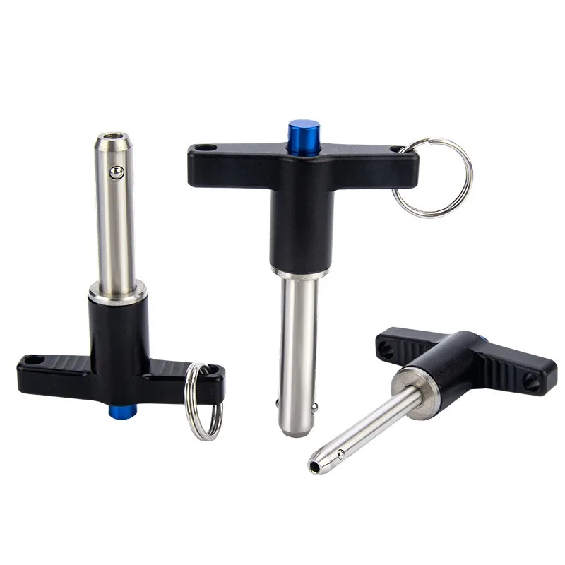 T Handle Quick Release Pin VCN117 MS17985 Heavy Duty Ball Lock Latching Pin Stainless Steel Equipment Locating Bolt