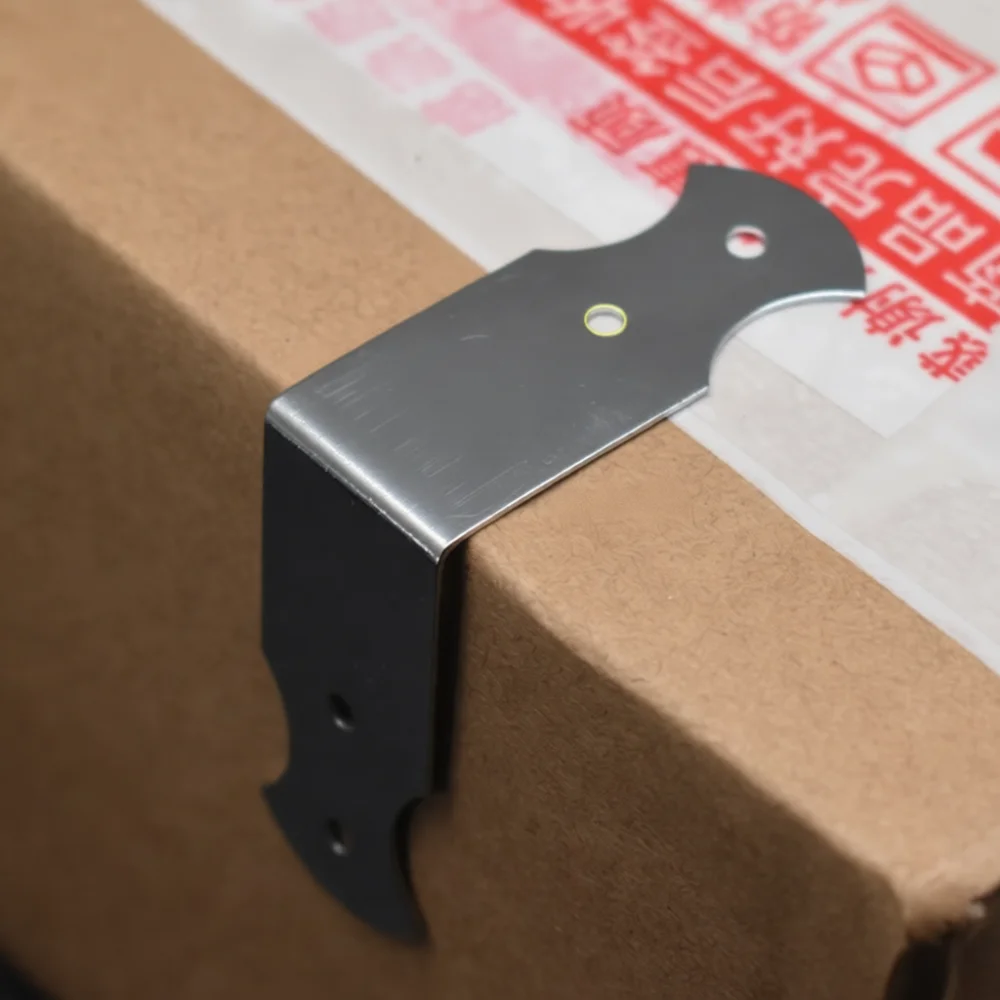 Metal Corner Guard For Wooden Box Case Furniture Edge Protector 90 Degree Angle Joint Support Reinforced Hardware Tool