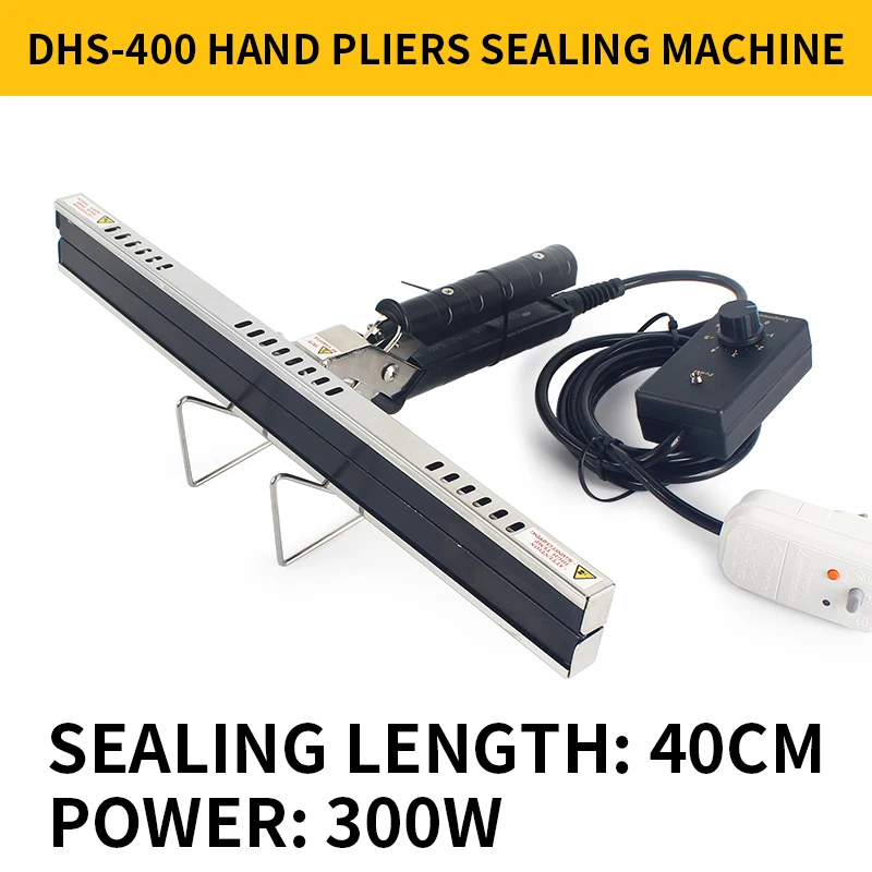 Direct-heat Pliers Sealing Machine For Aluminum Film Kraft Paper Bag Portable Impulse Sealer 200/300/400mm
