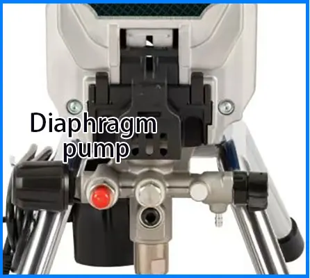 Paint spraying machine Airless spraying machine Paint house spraying machine Material cup capacity 750ml Brushed motor