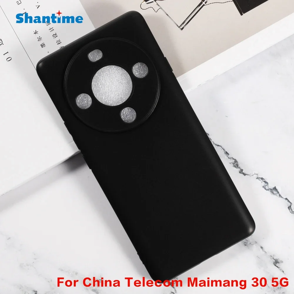 For China Telecom Maimang 30 5G Gel Pudding Phone Protective Back Shell For China Telecom Maimang 30 5G Soft TPU Case