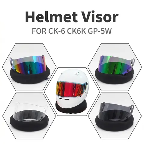 Helmet Visor Replacement Anti-UV Lens FOR Arai CK-6 CK6K GP-5W GP5W