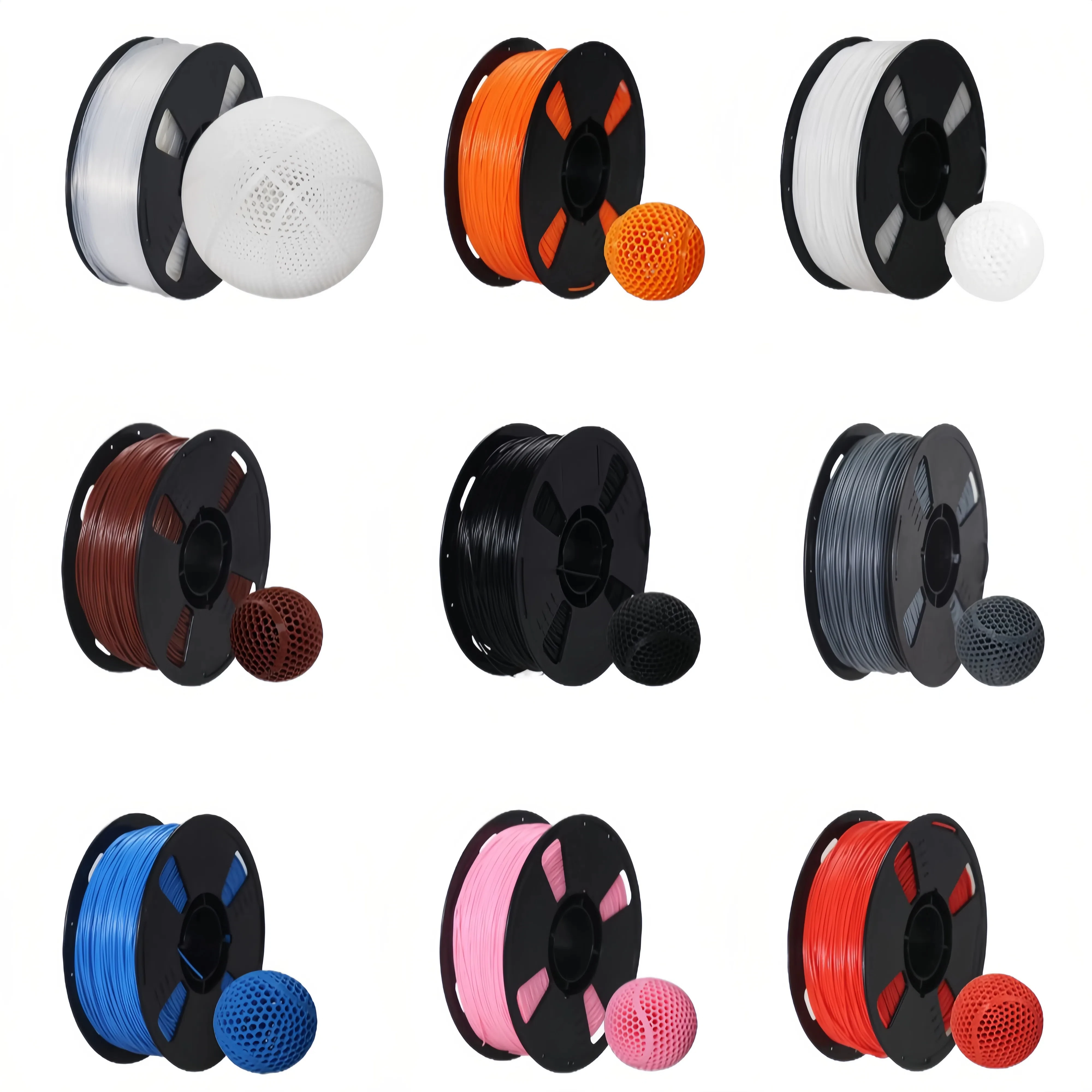 

Нить PEBA 200 г с гибким отскоком PEBA 95A Эластичная нить для нити для 3D-печати TPU 95A