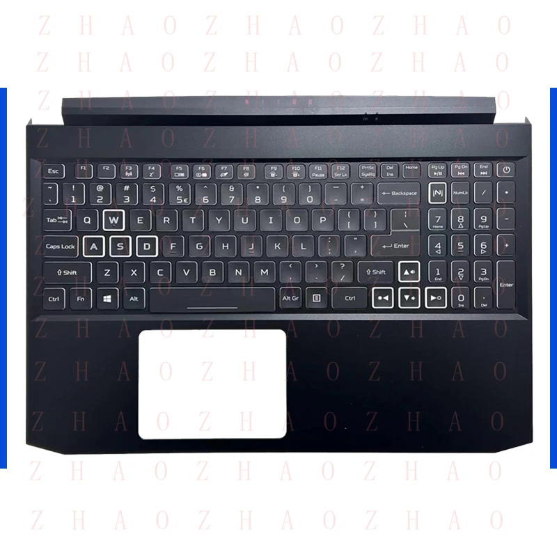 

L+ For Acer Nitro AN515-44 AN515-55 Upper Case Palmrest With Backlit Keyboard