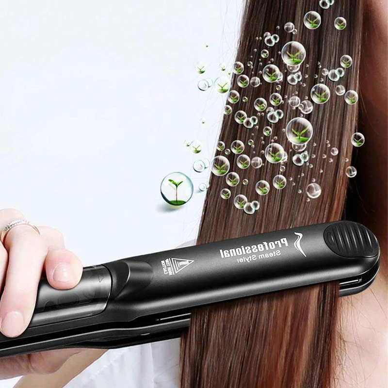 Best-selling professional powerful ceramic-coated iron classic steam styling iron steam flat iron steam straightening iron