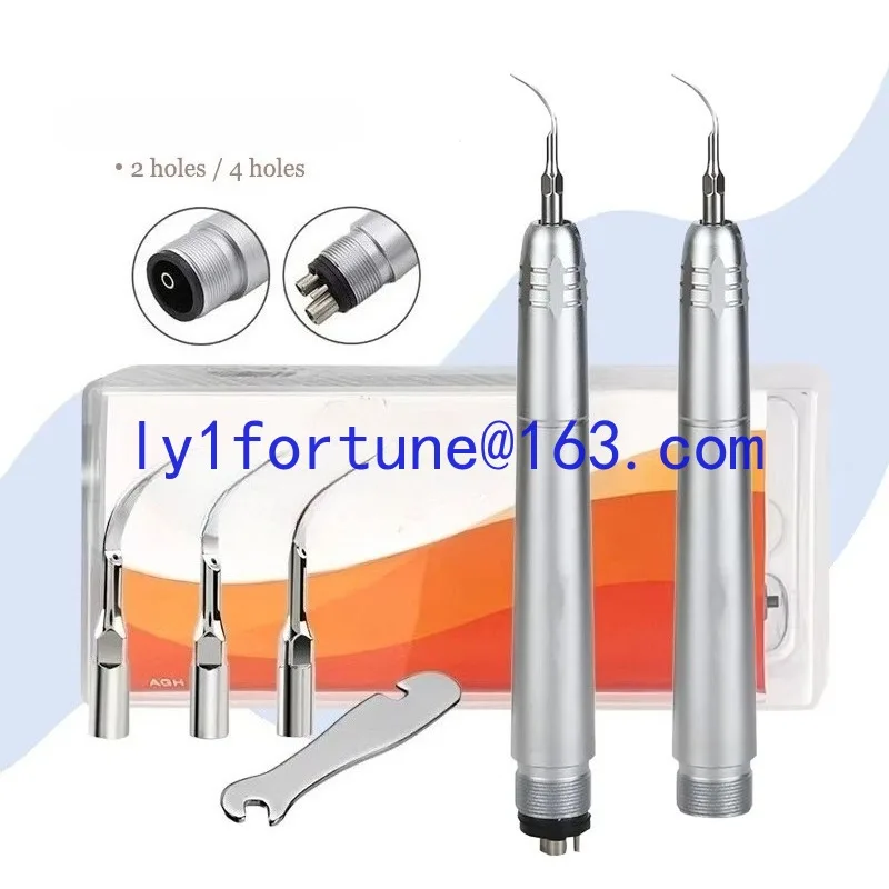 Autoclave Air Scaler Mobile Phone with 3 Tip Pneumatic Scaler Cleaner Laboratory Tools