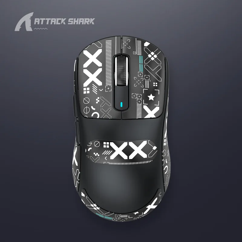 

Attack Shark X3 Mouse Gamer 2.4G Bluetooth Mouse Tri Mode Connection Mouse PixArt PAW3395 For Computer Pc Man Gaming Mice Gifts